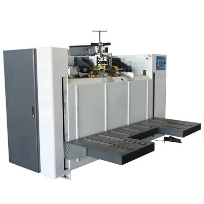 Máquina de costura semi automática do servo motor para caixas onduladas
